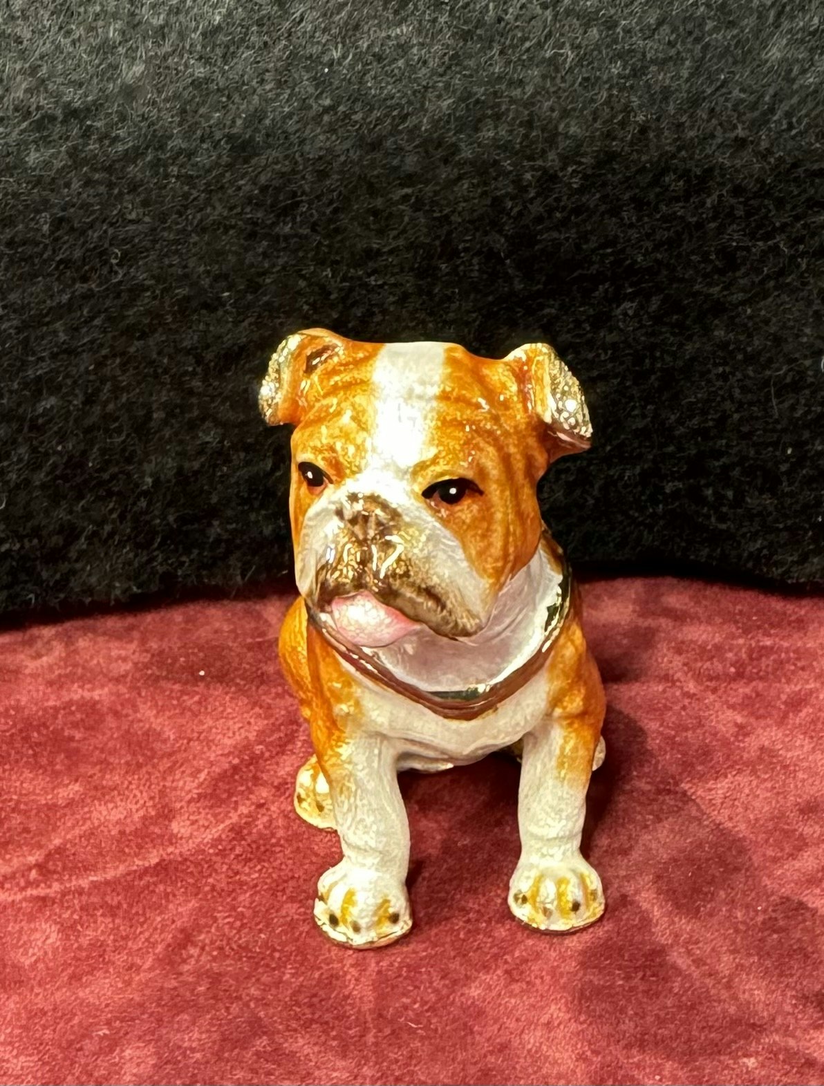 Smykkeboks Engelsk Bulldog