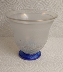 Kosta Boda Bertil Vallien Soliflore glassbowl