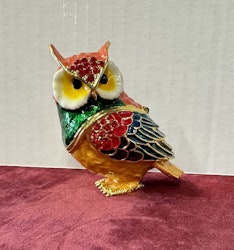 Smykkeboks Ugle