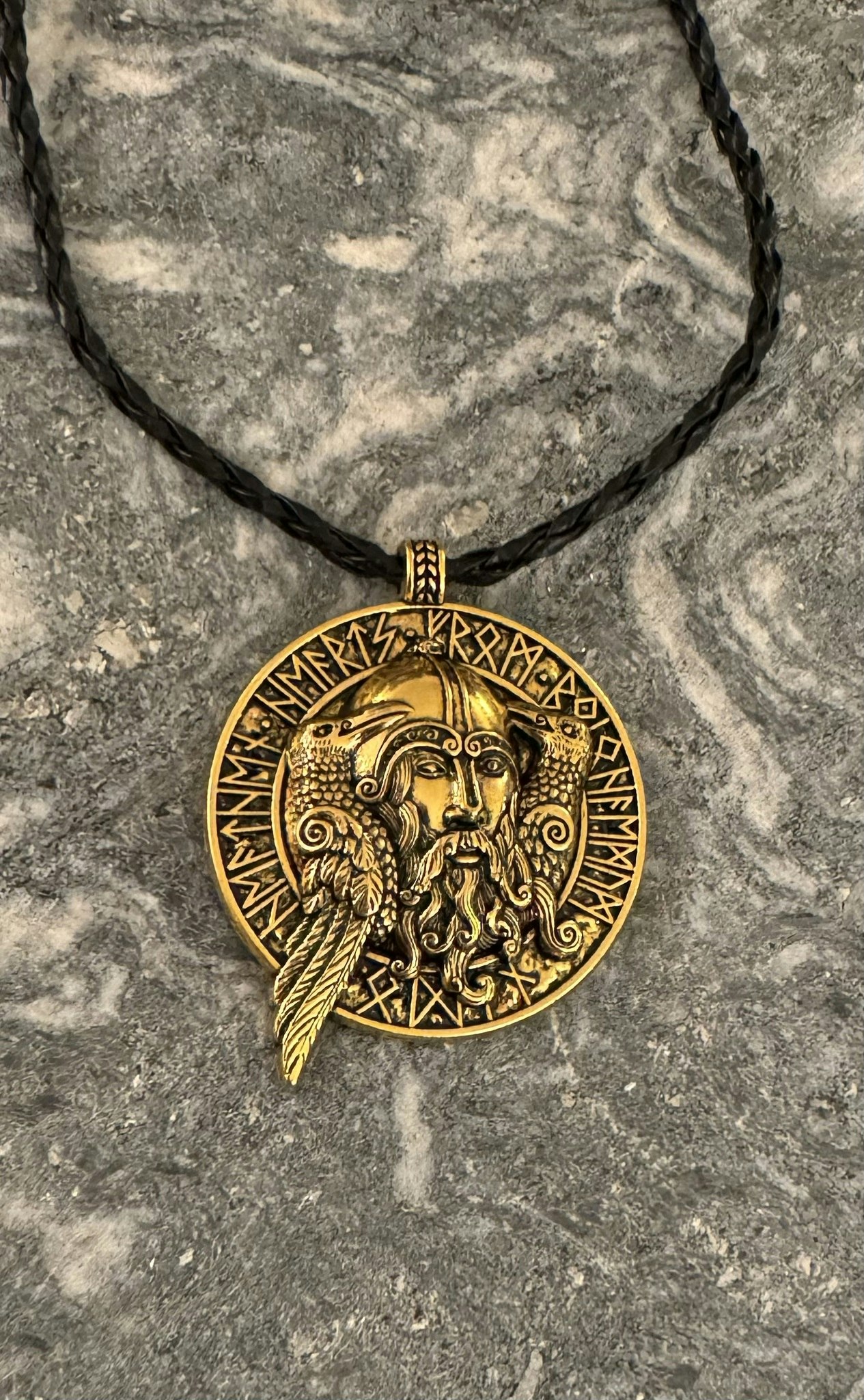 Odin med Hugin og Munin