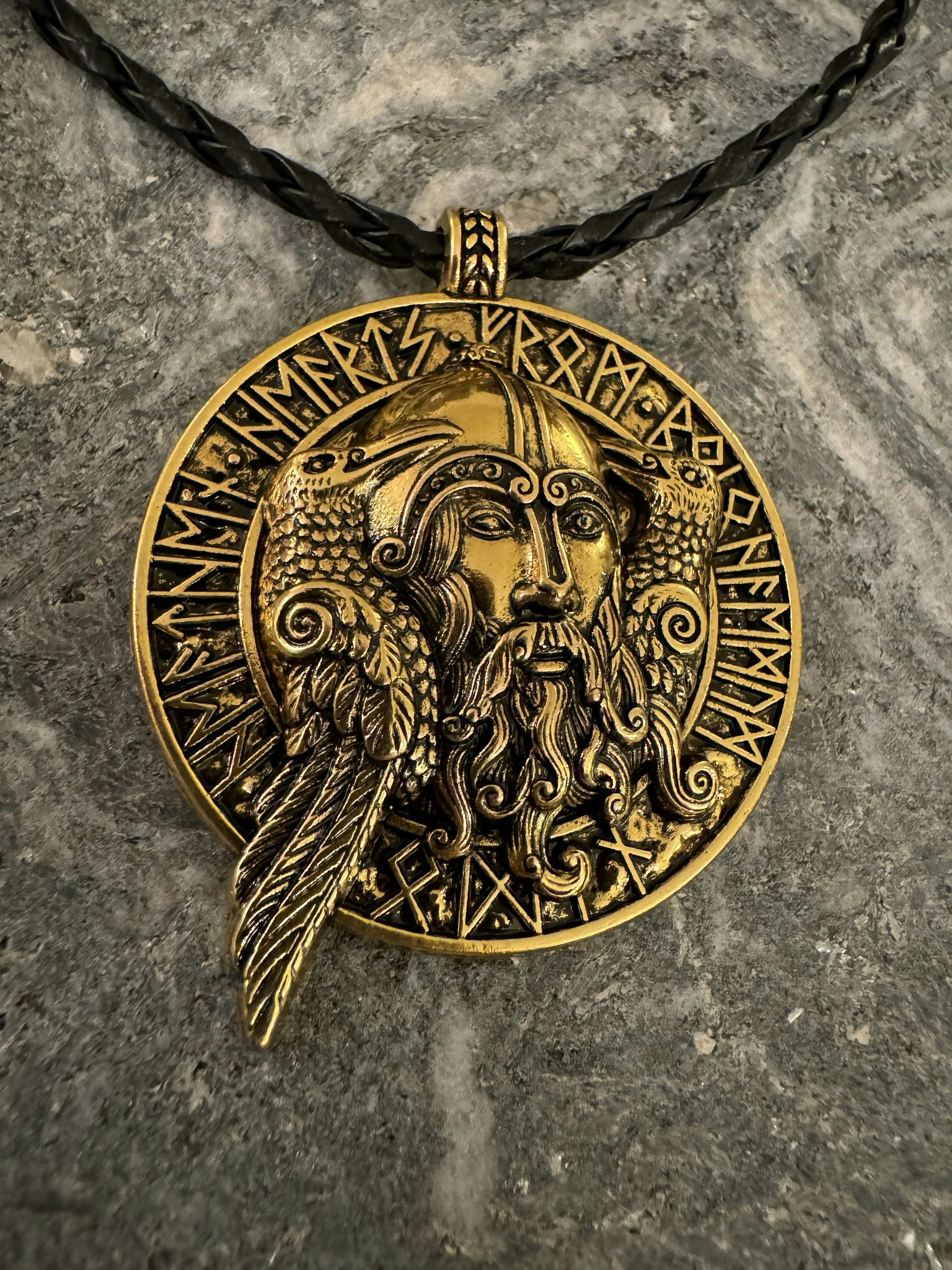 Odin med Hugin og Munin