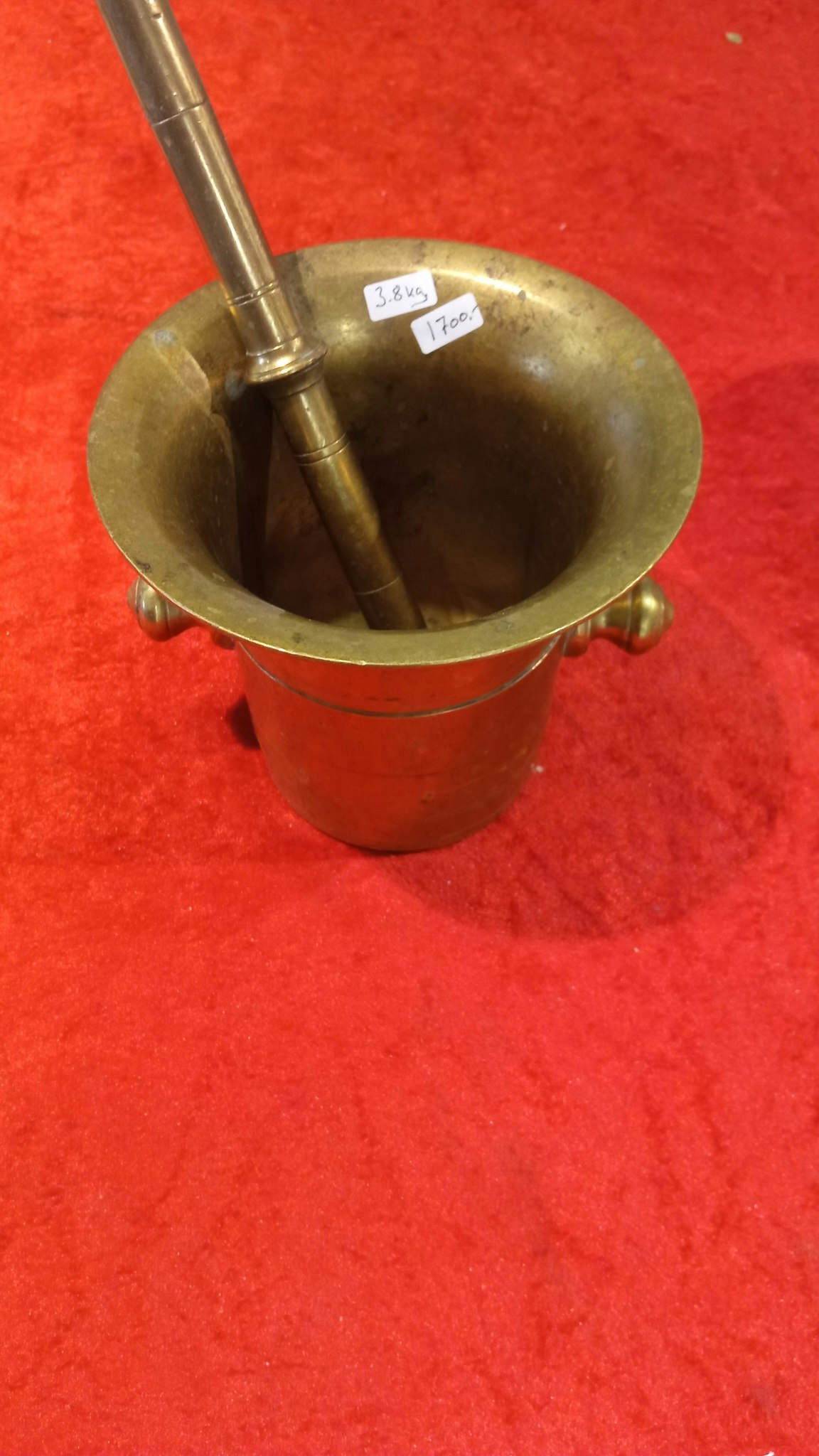 Morter stor,3,8 kg