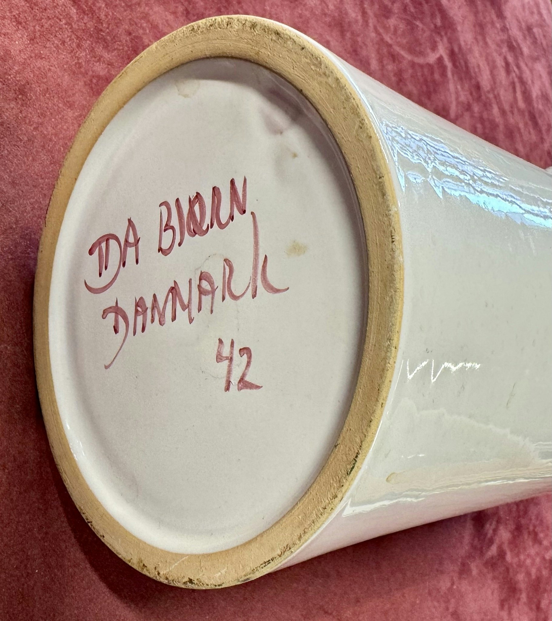 Keramikk Vase Bjørn Danmark