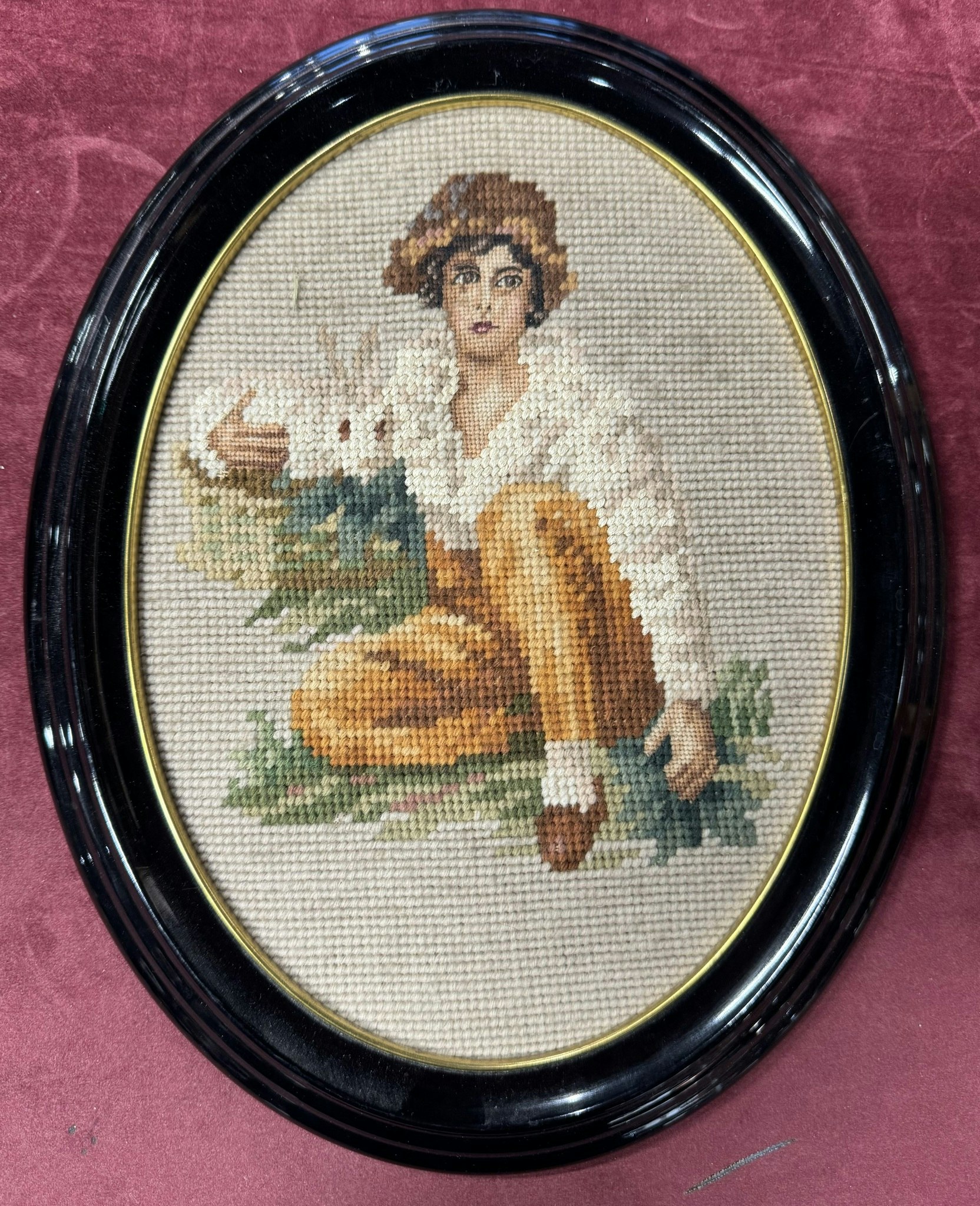 Brodert bilde.