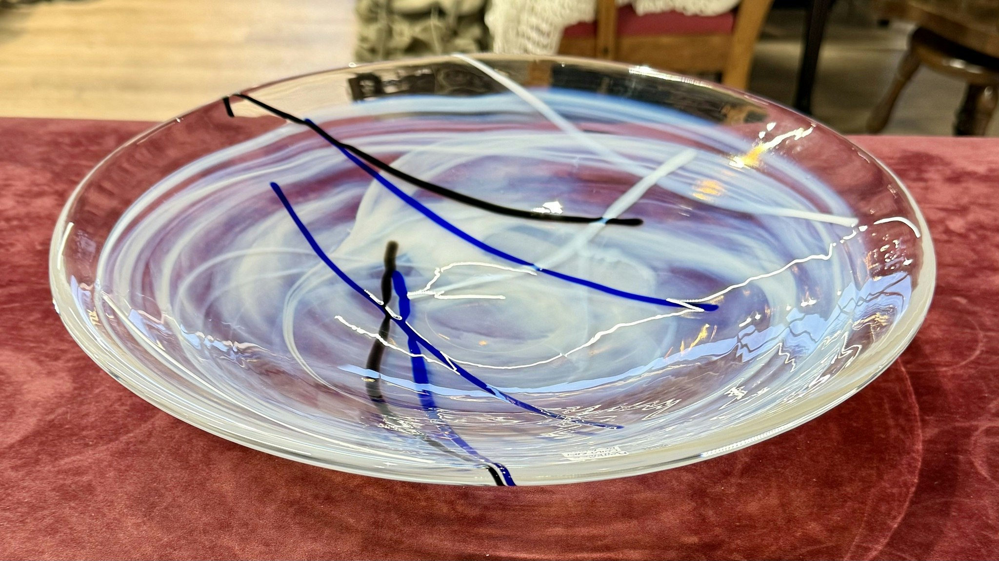 Kunstglass fat  Kosta Boda «Contrast» Anna  Ehrner