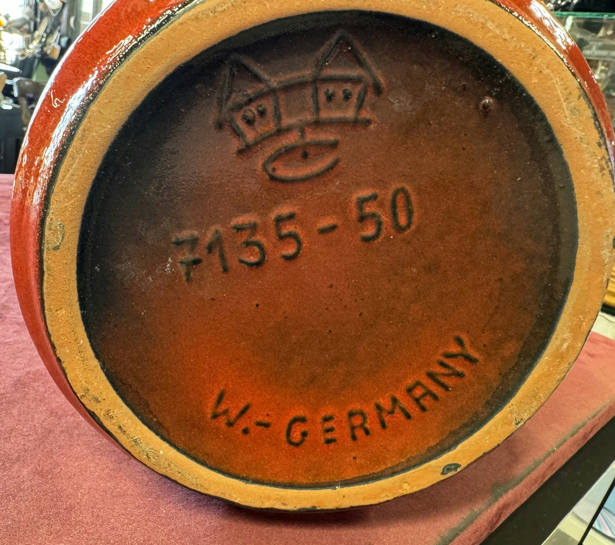 Retro Urne fra west Germany