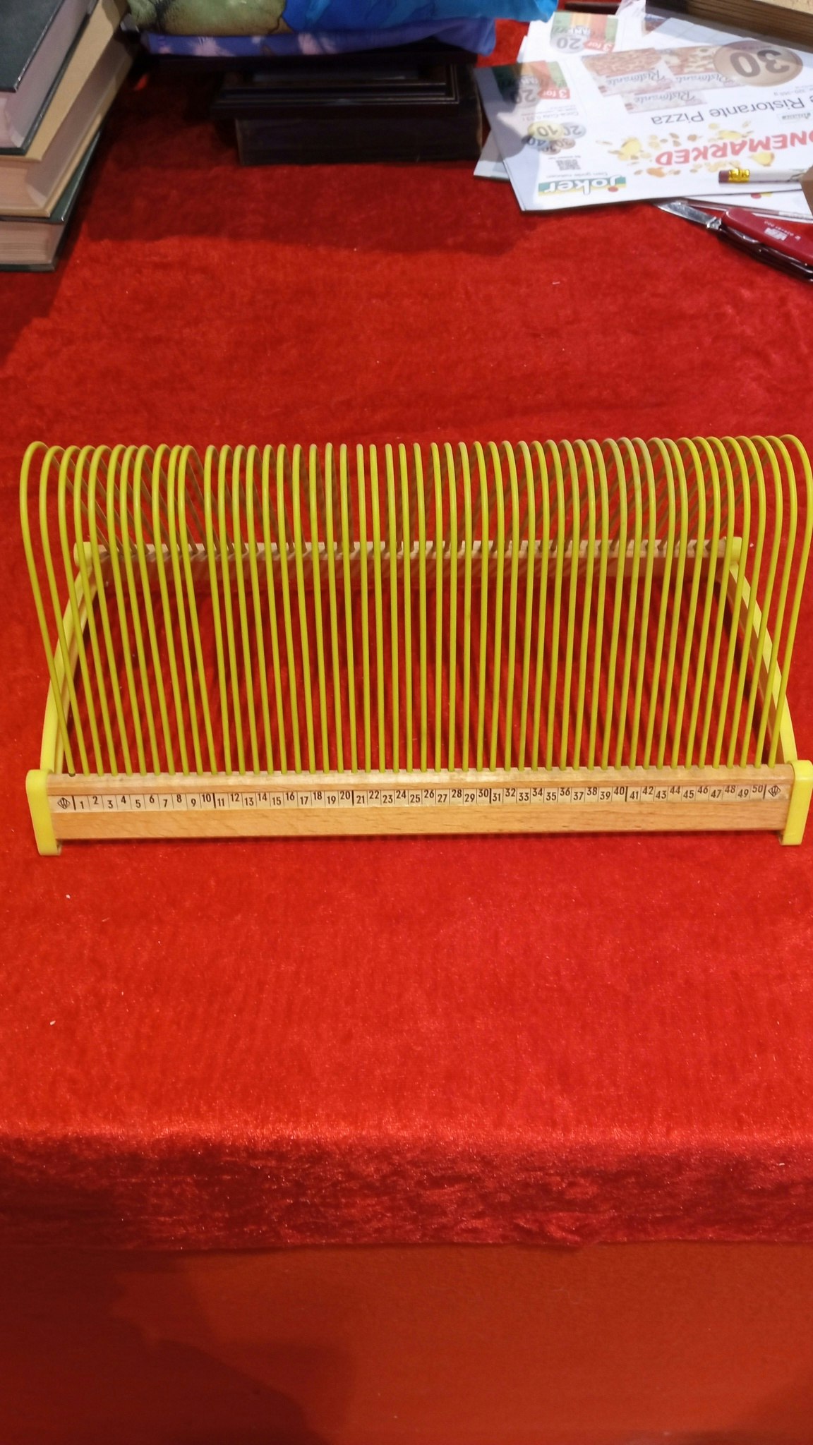 Stativ til singler , vinyl plater,