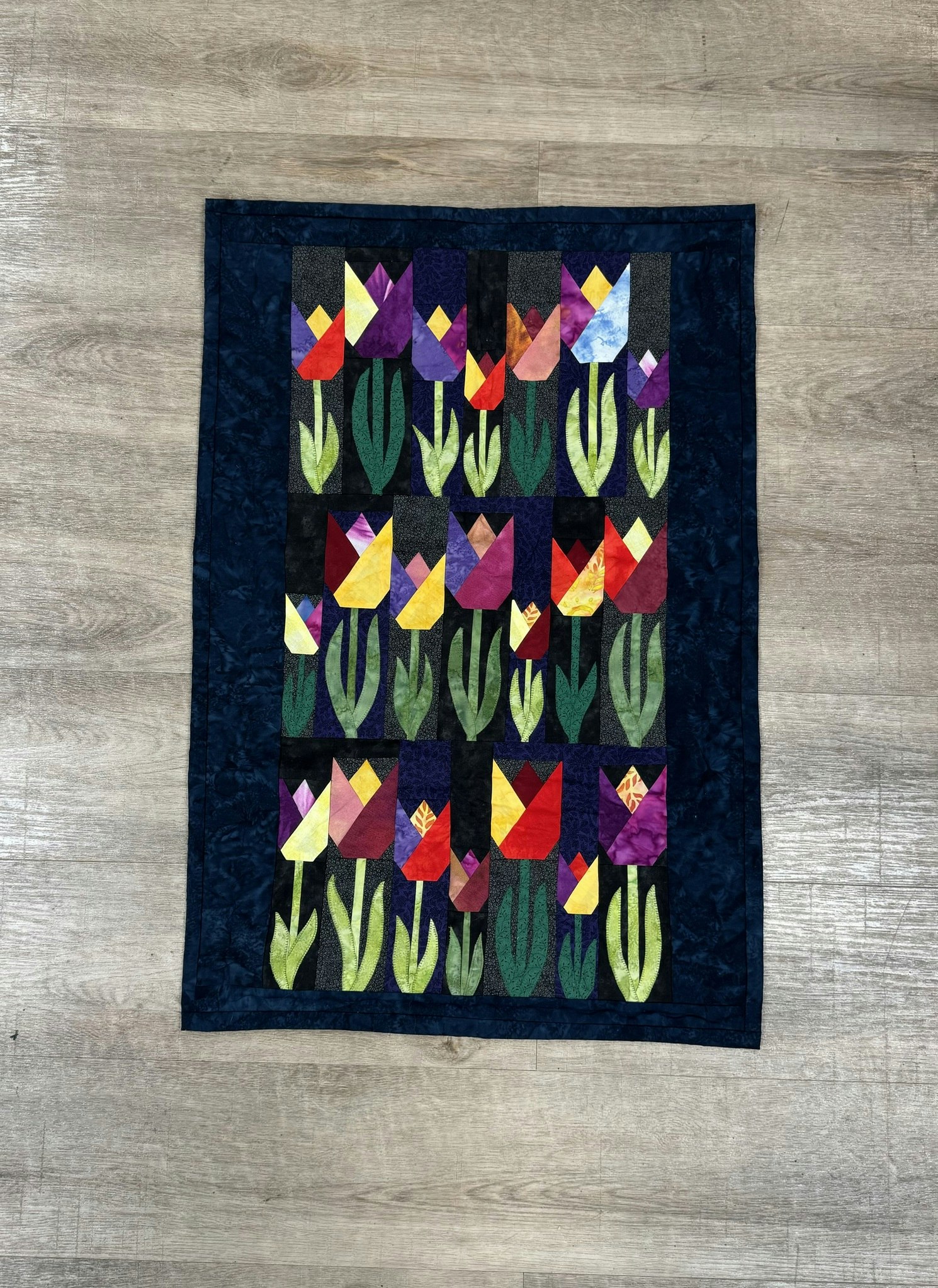 Veggteppe Tulipaner