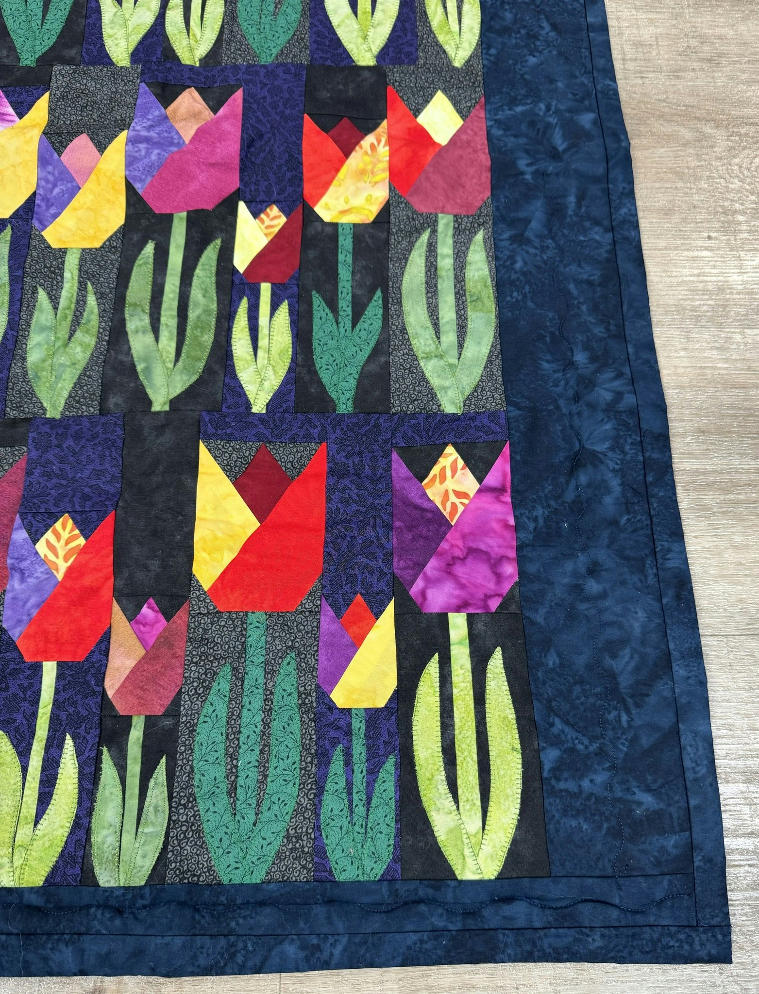 Veggteppe Tulipaner