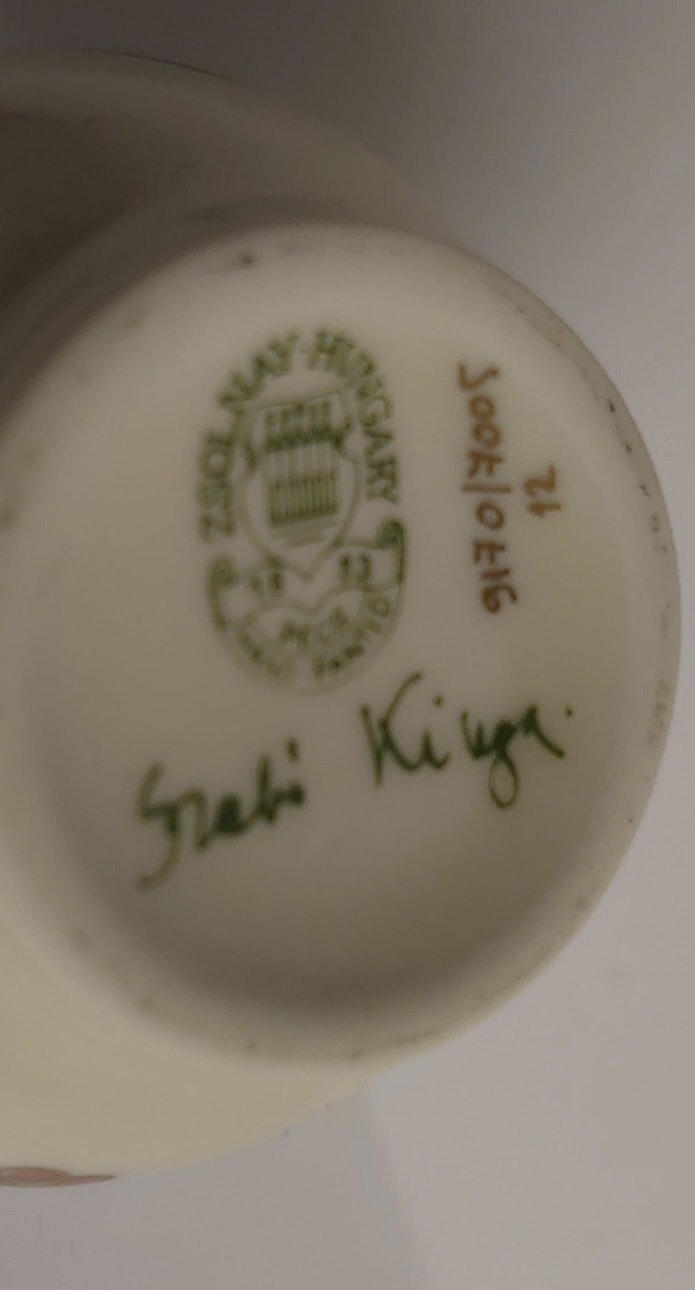 Zsolnay Hungary Vase