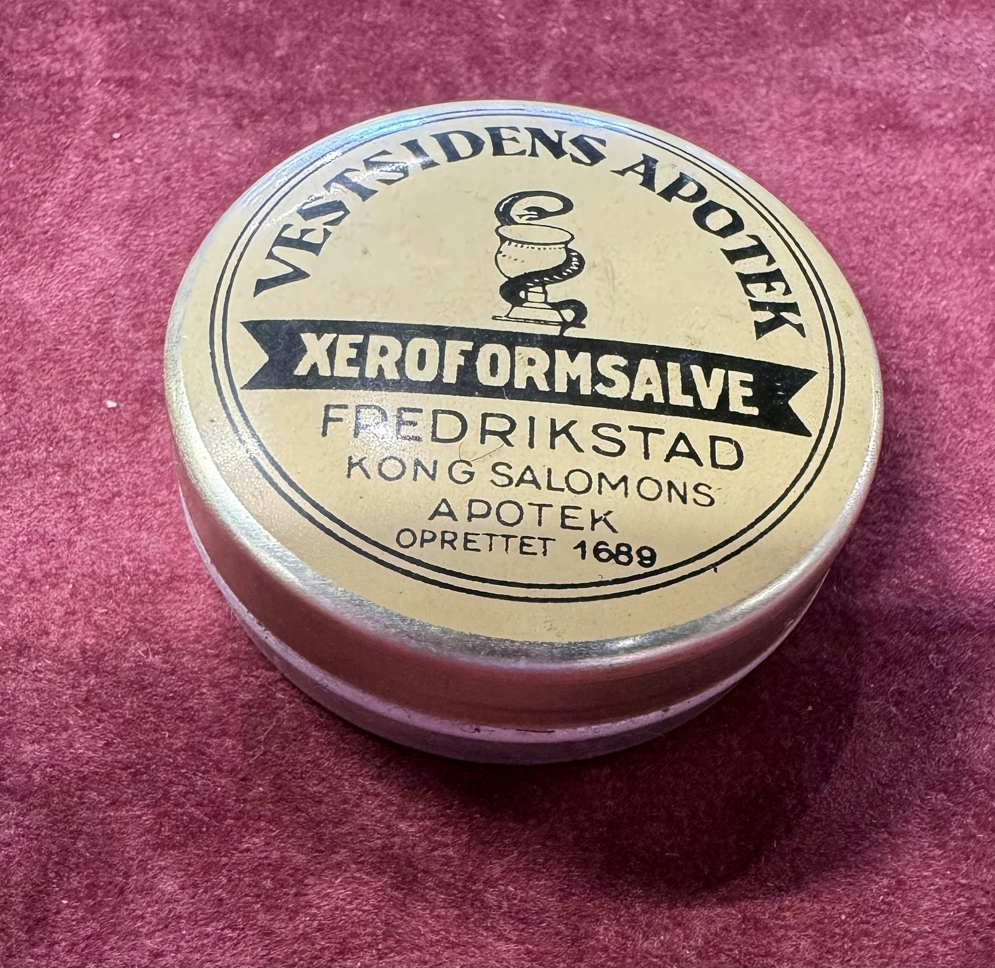 Vestsidens Apotek Fredrikstad. Xeroformsalve