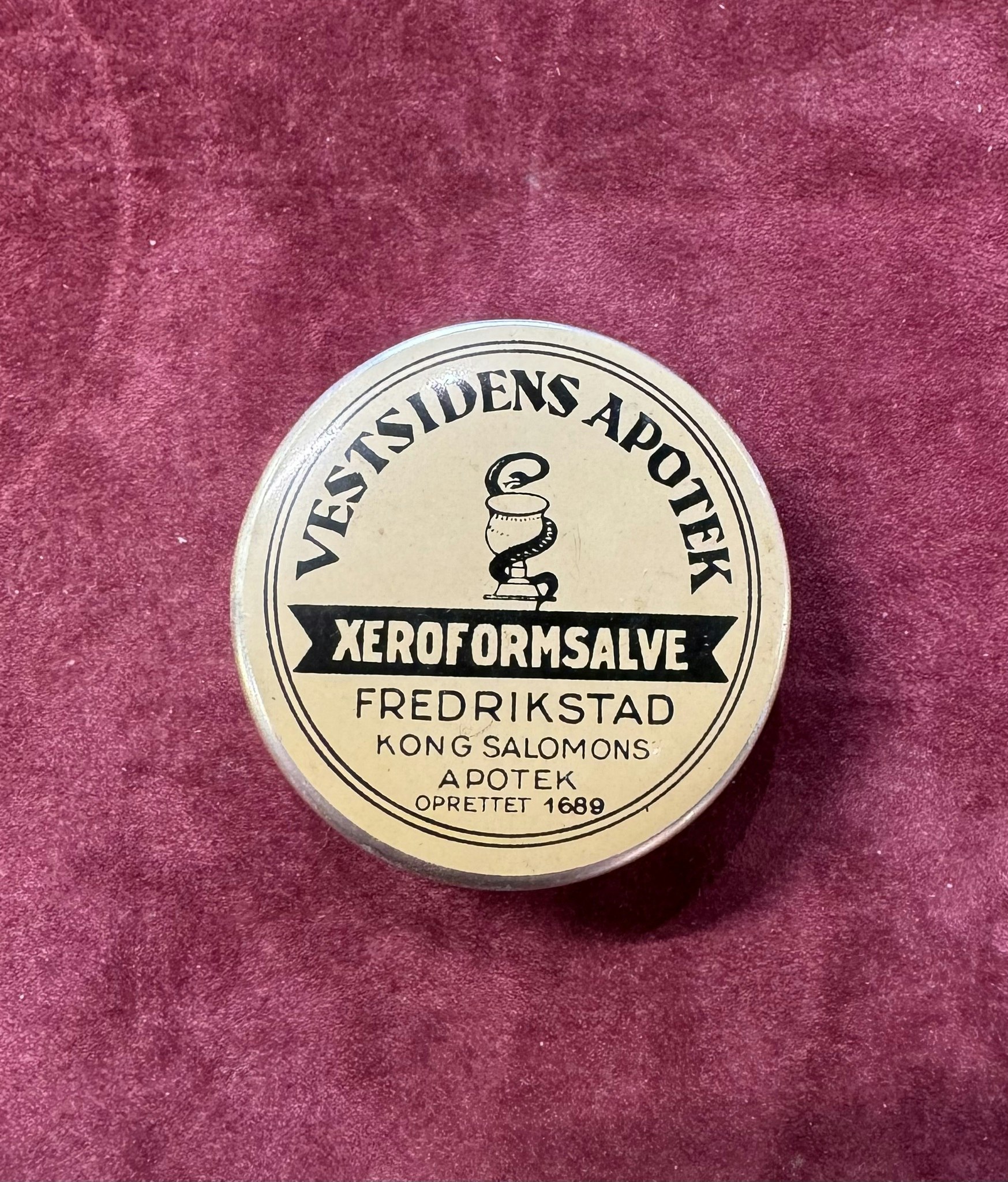 Vestsidens Apotek Fredrikstad. Xeroformsalve