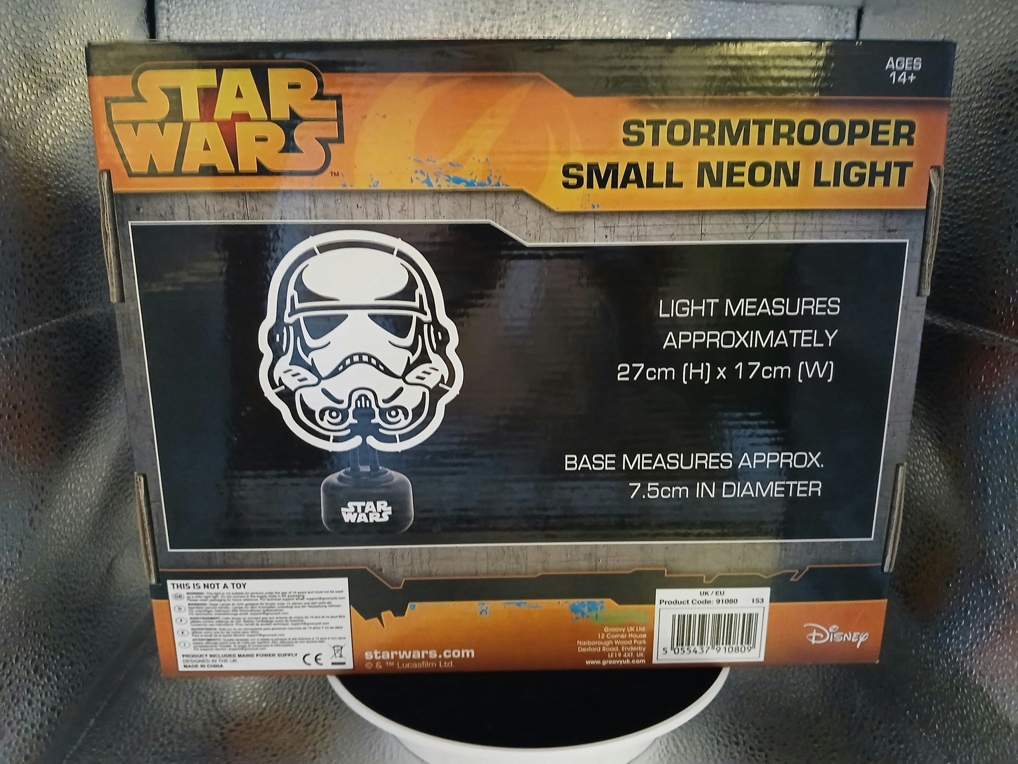 Star Wars Stormtrooper neon light