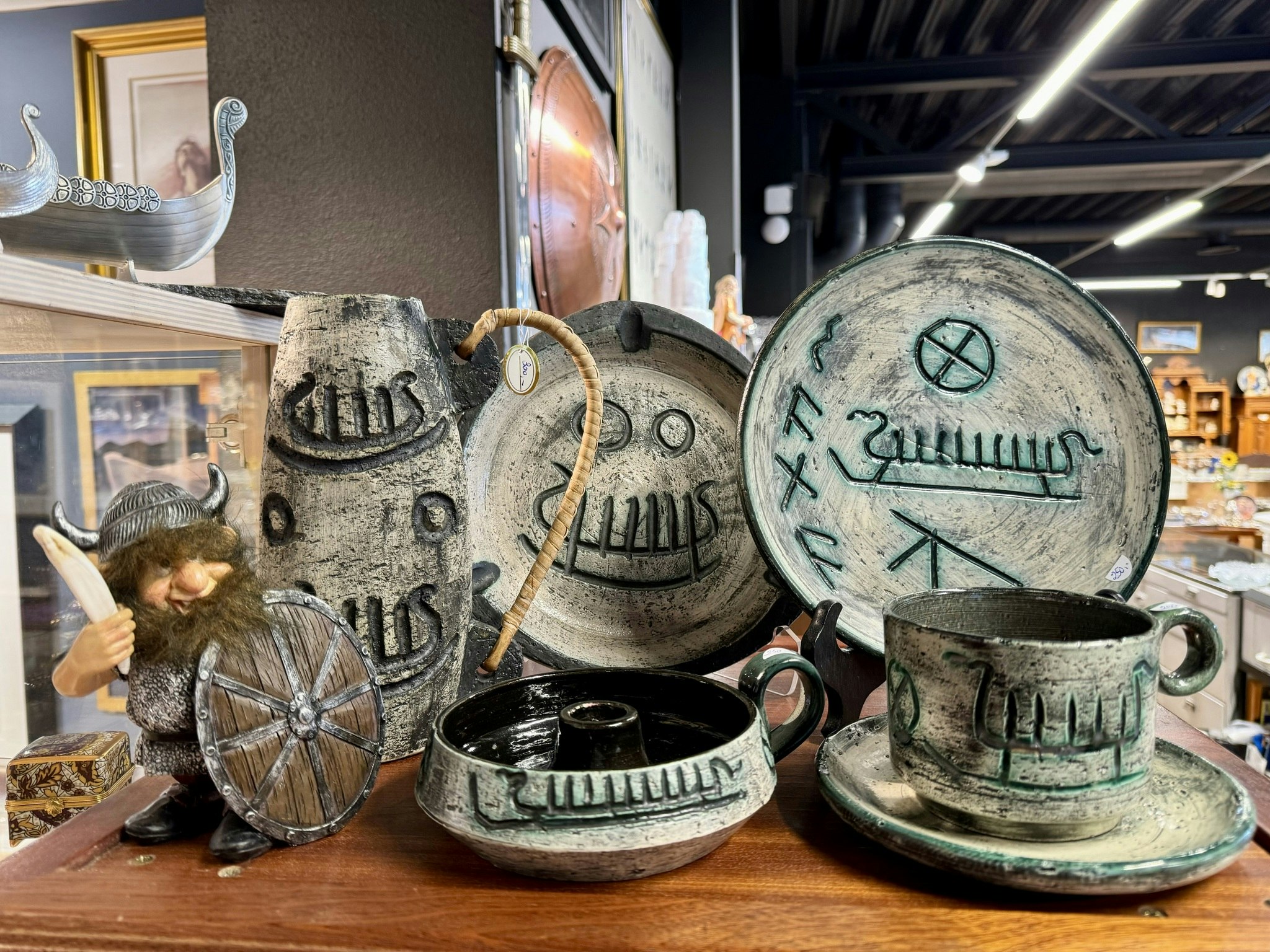 Viking «Saga Vase  fra Arol keramikk i Halden