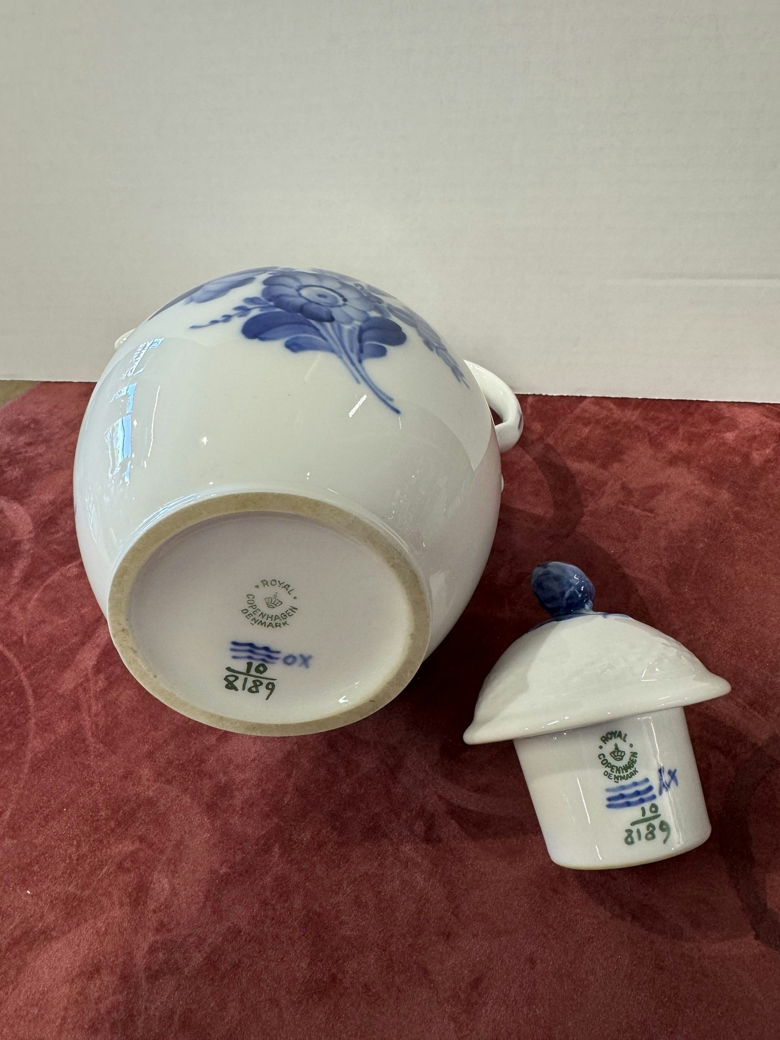 Royal Copenhagen «Blå Blomst» Kaffekanne