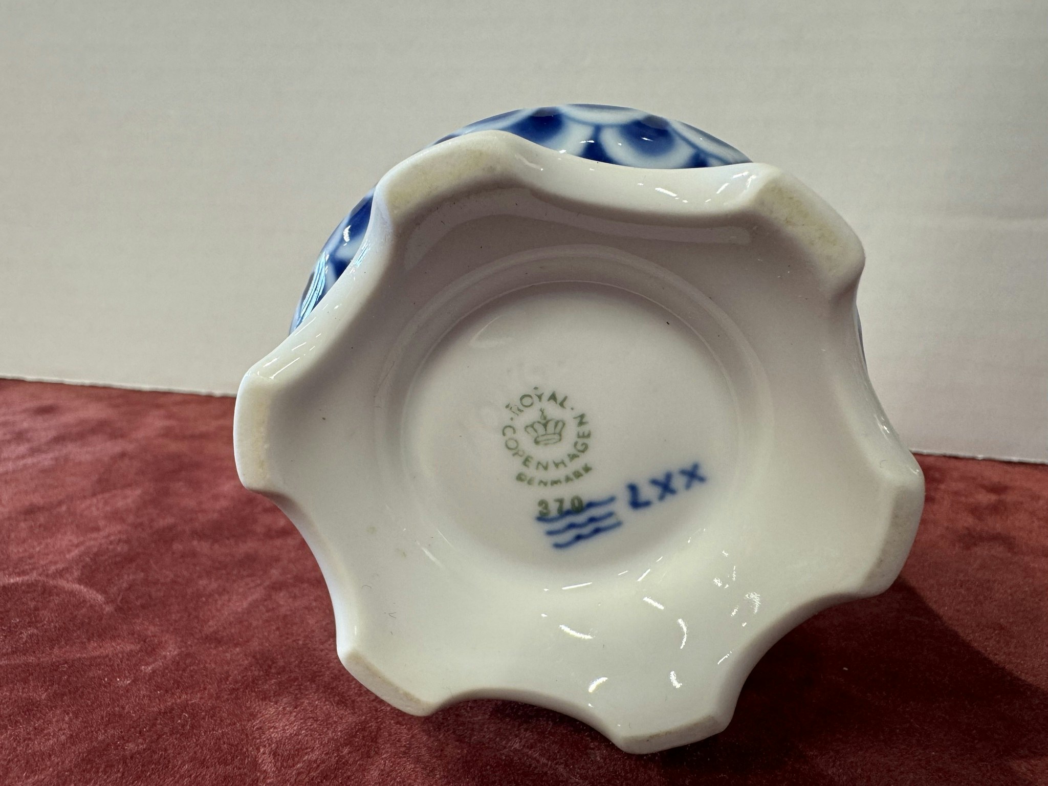Royal Copenhagen «Musselmalt Helblonde» Vase