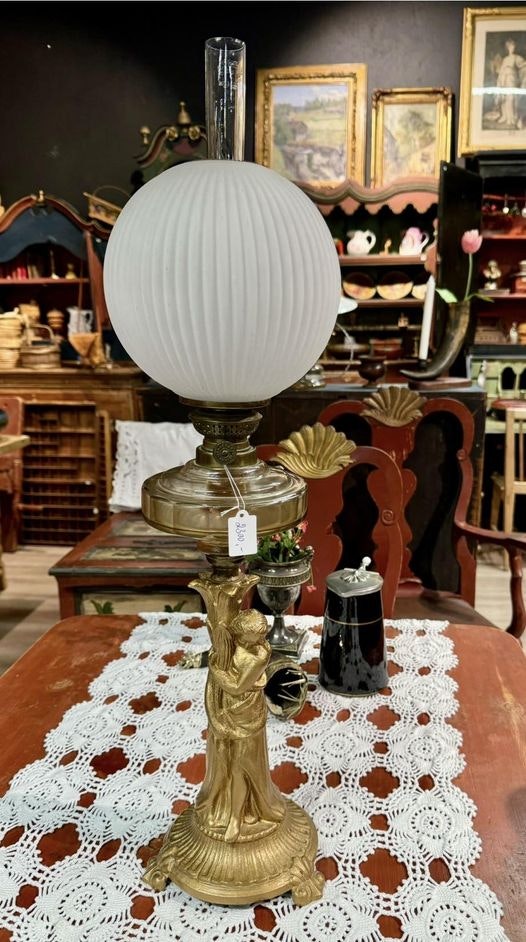 Parafinlampe , H - 61 cm