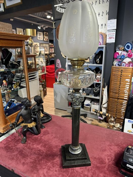 Parafinlampe H- 73 cm ,