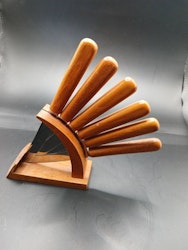 Teak fruktkniver fra 60 tallet