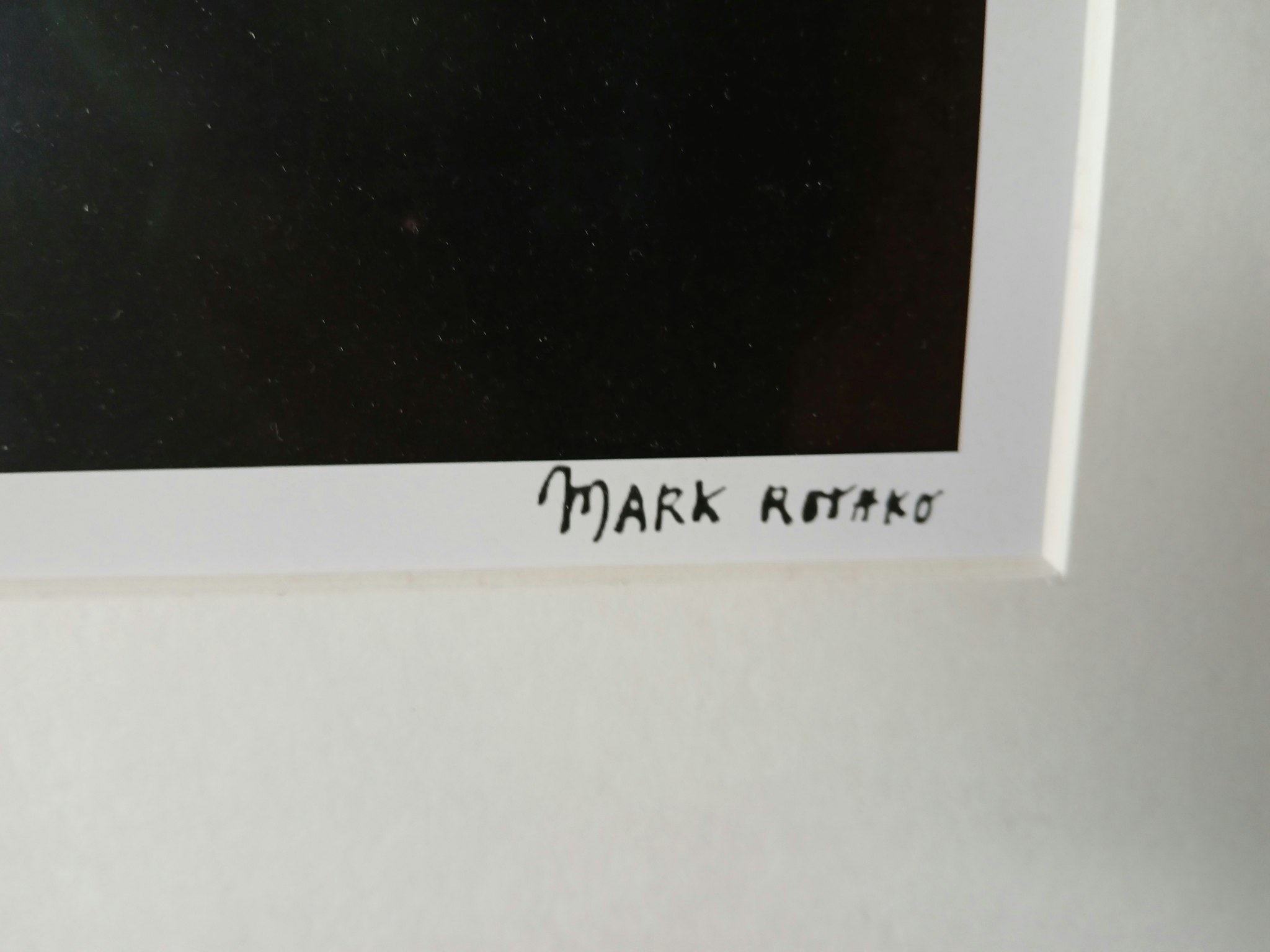 Mark Rothko har en serie på 4 bilder