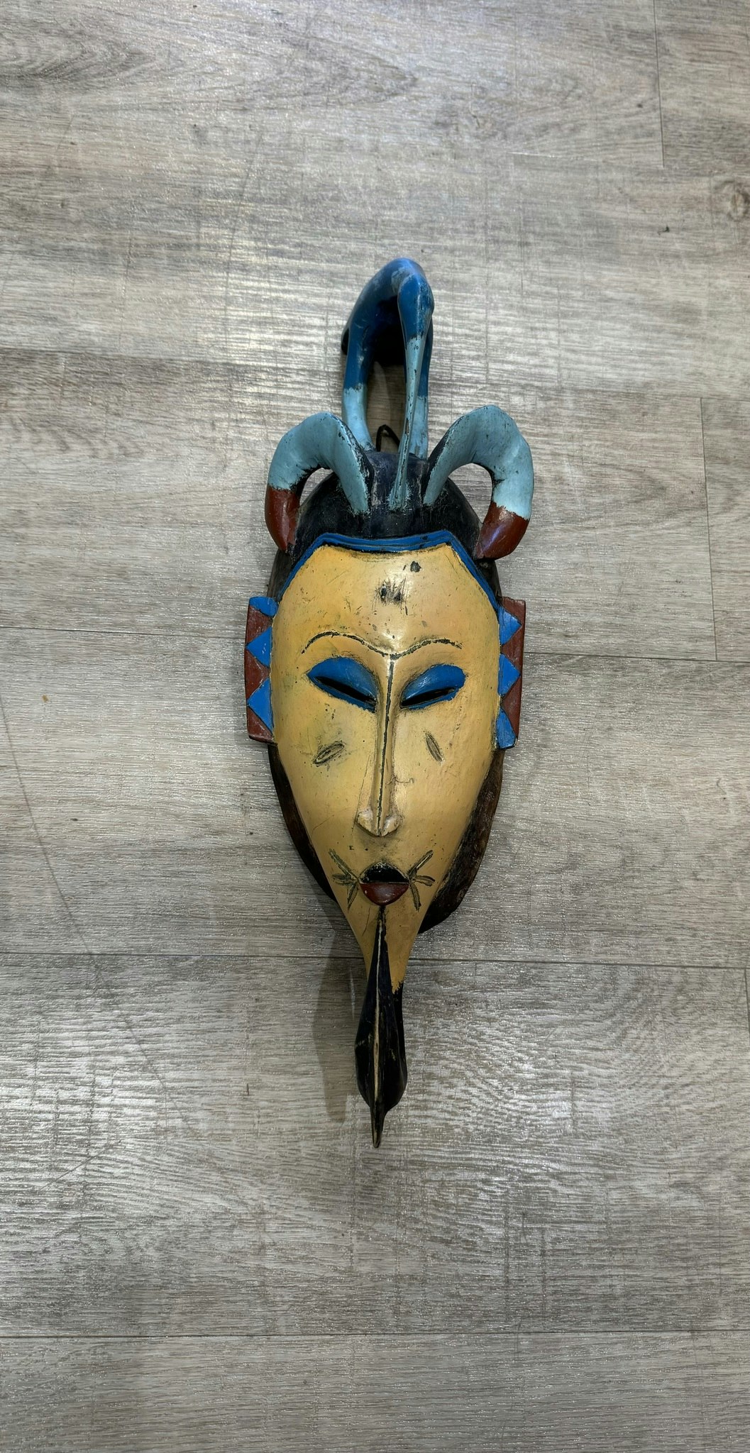 Maske 1800-tallet fra Elfenbenskysten