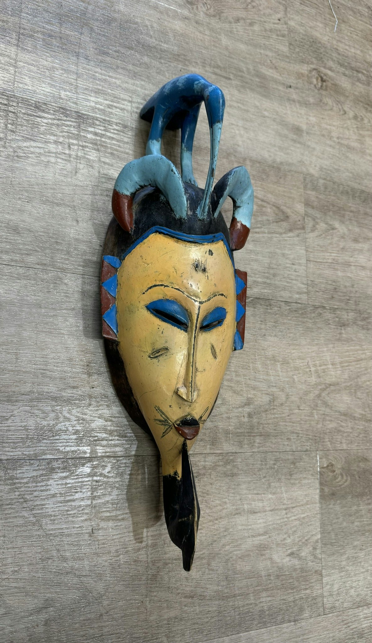 Maske 1800-tallet fra Elfenbenskysten