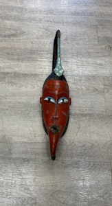 Maske 1800-tallet fra Elfenbenskysten