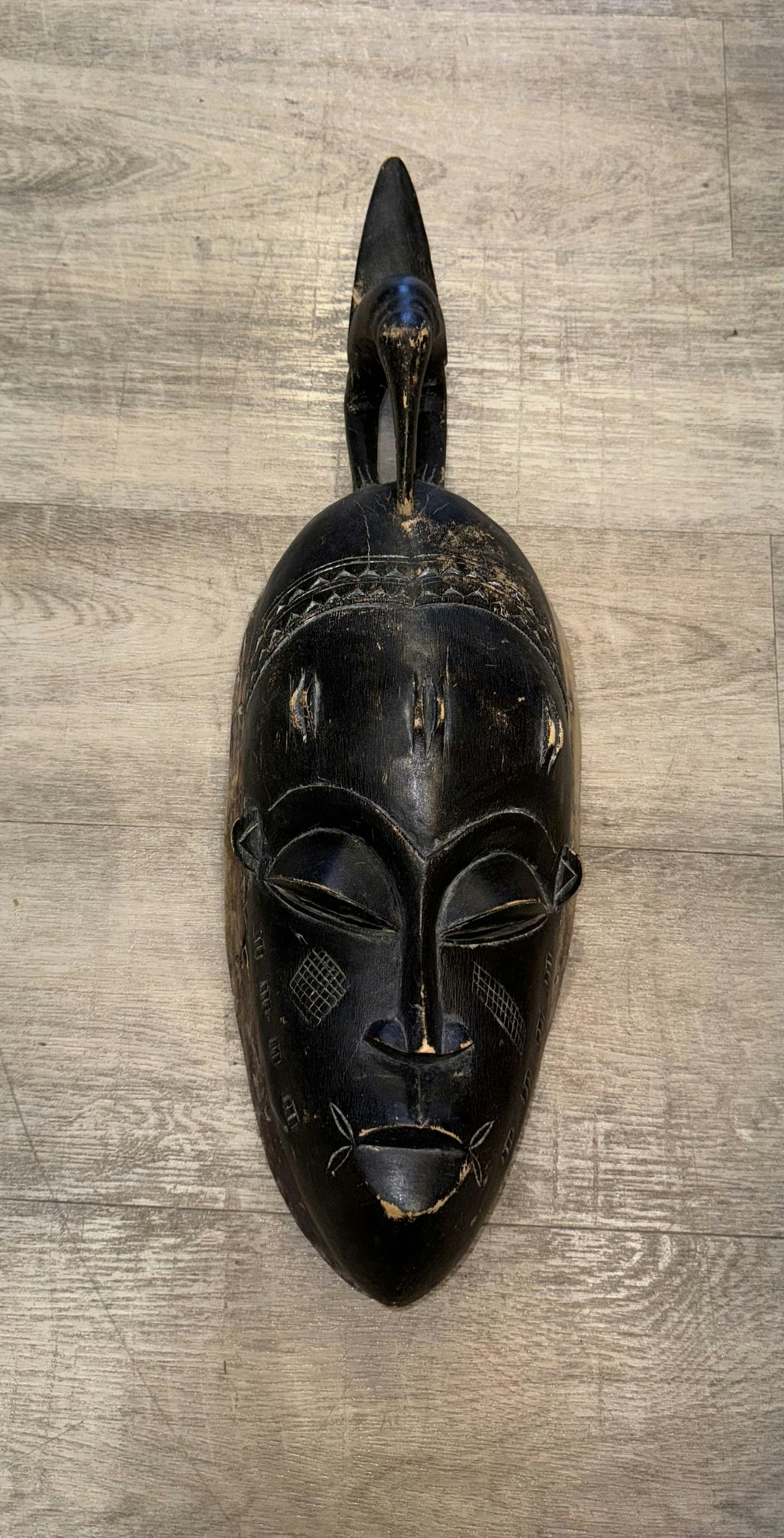 Maske 1800-tallet fra Elfenbenskysten
