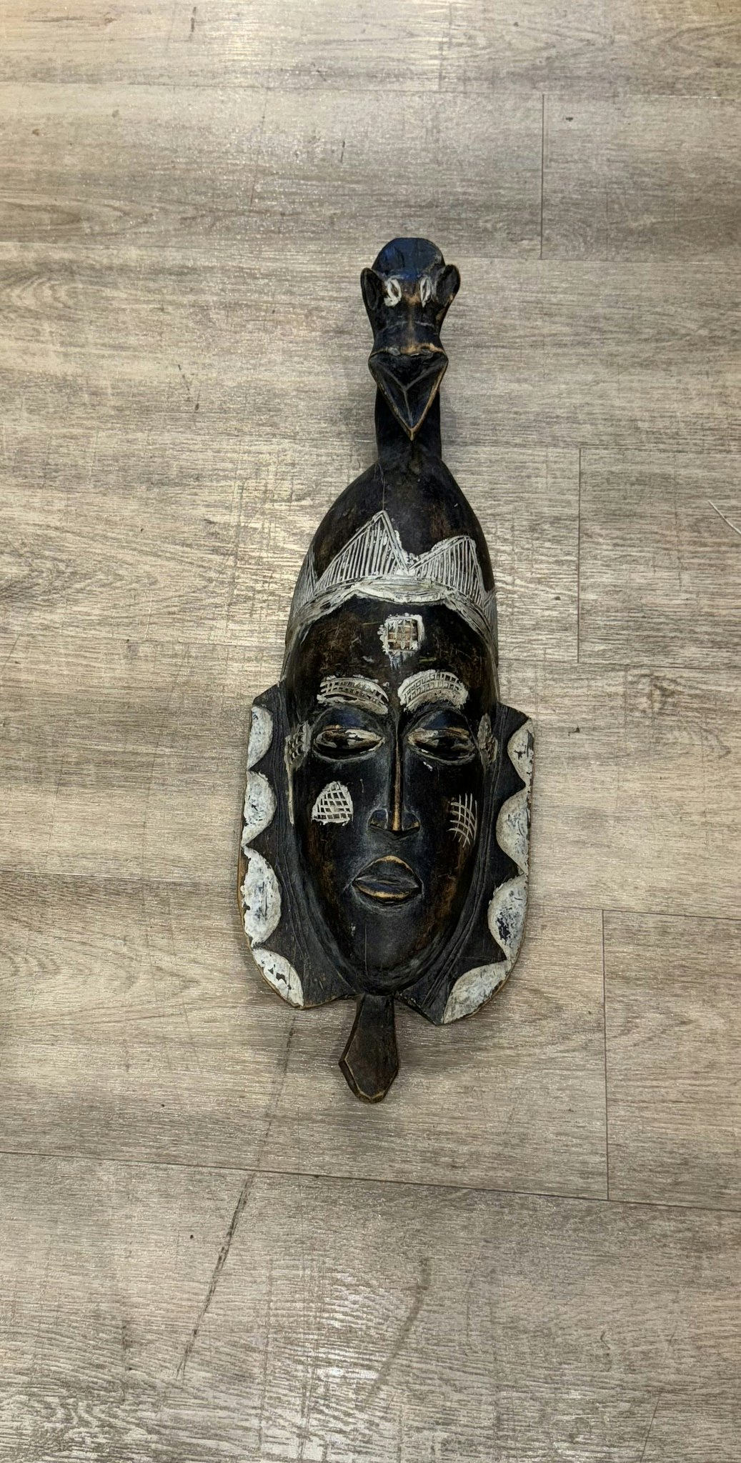 Maske 1800-tallet fra Elfenbenskysten