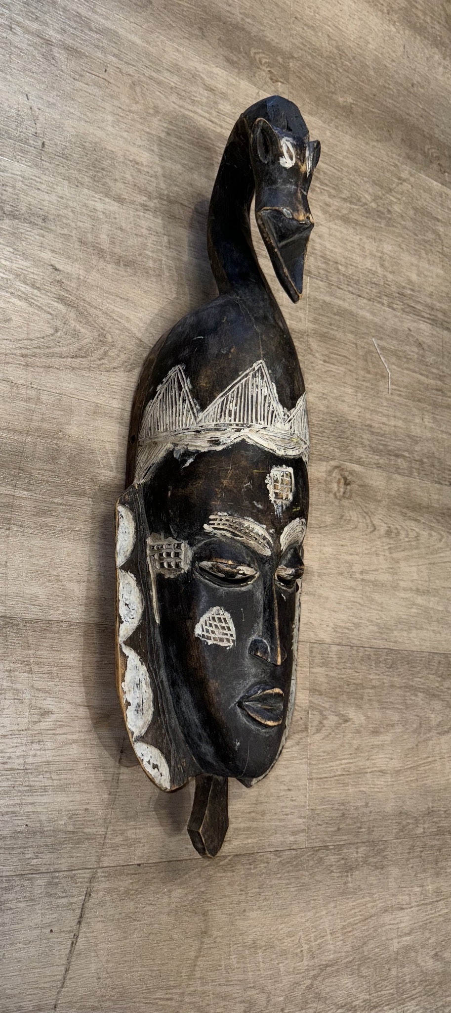 Maske 1800-tallet fra Elfenbenskysten