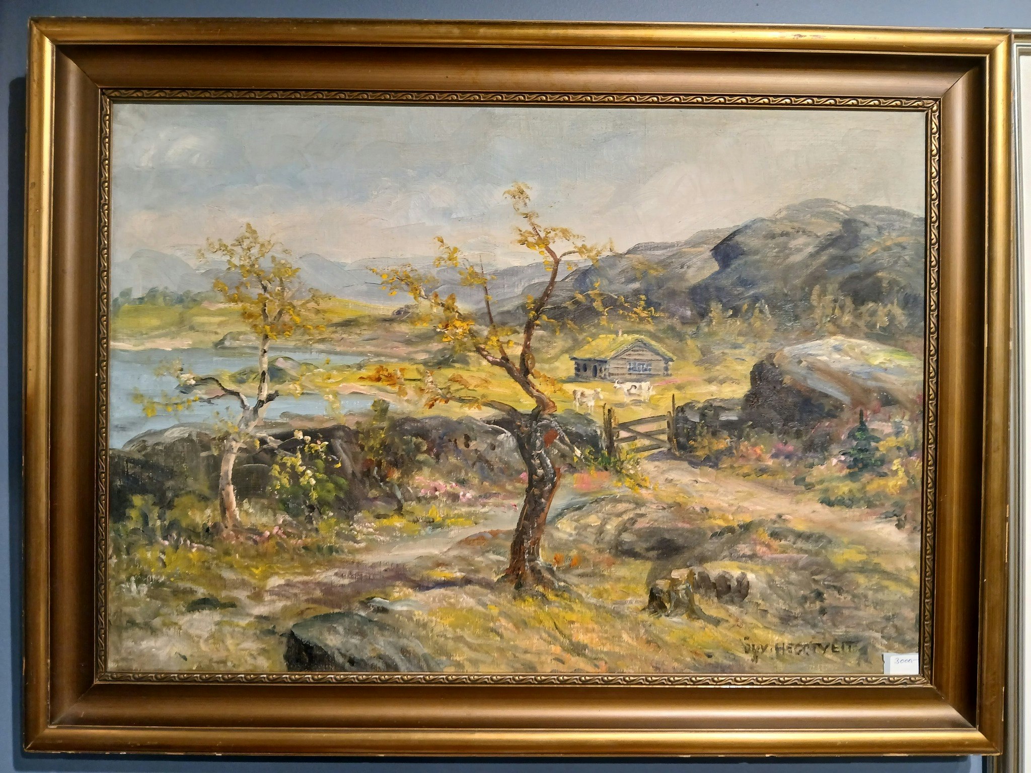 Øyvind Heggtveit , Maleri