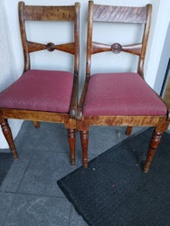 Bidemeier stoler i bra stand , har 6 stk like