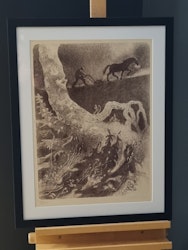 Karl Erik Harr, Litografi ,