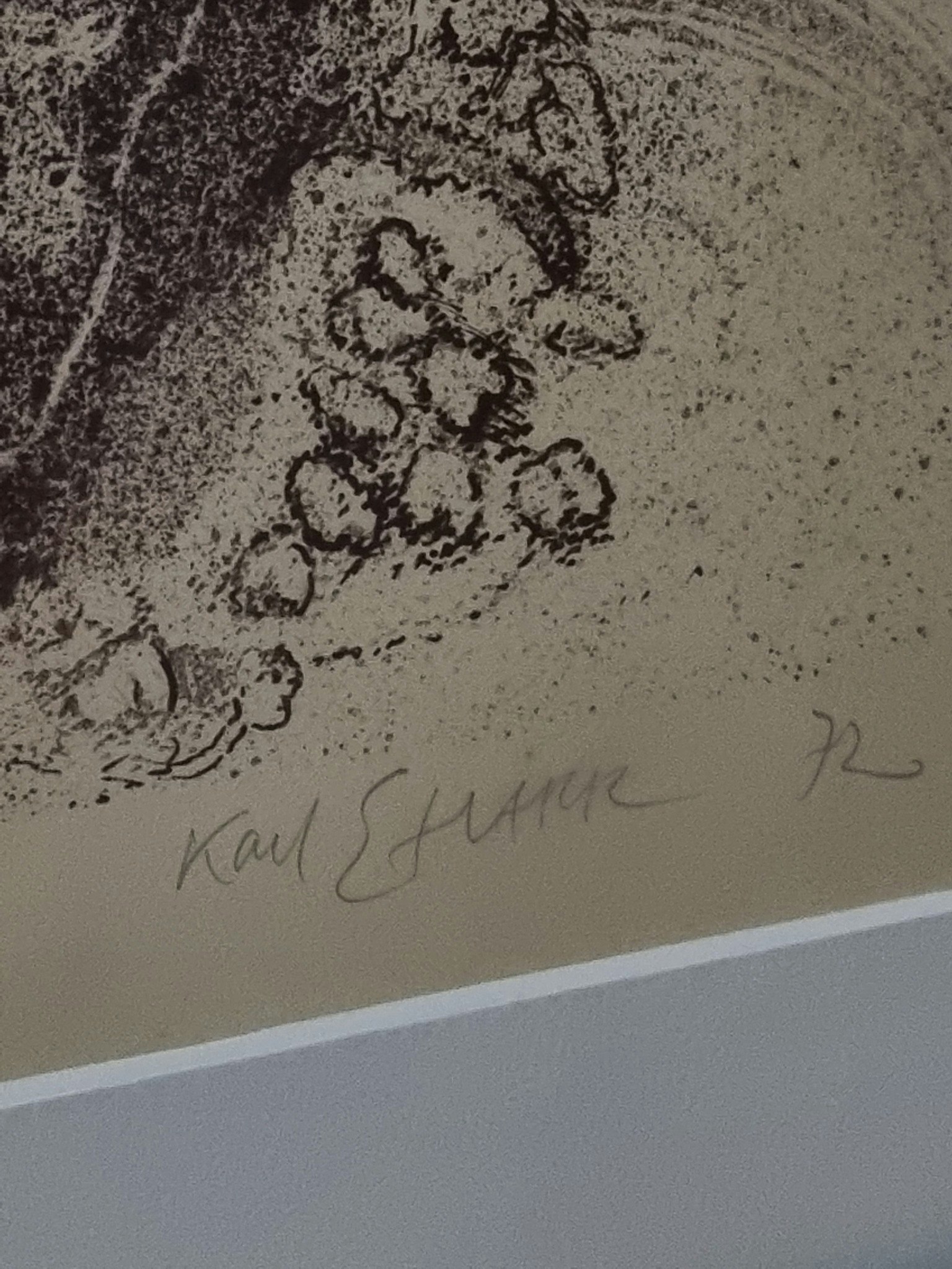 Karl Erik Harr, Litografi ,