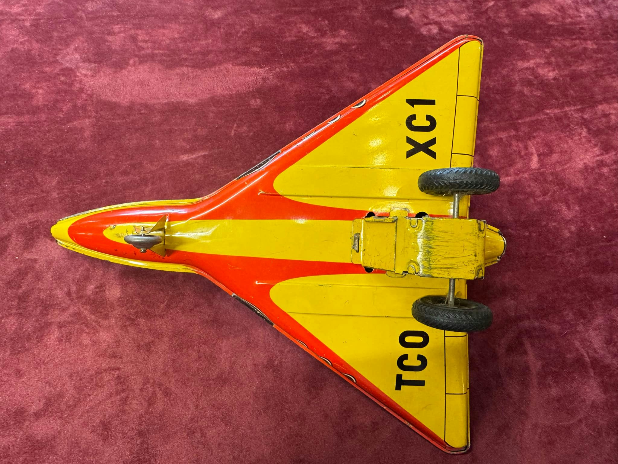 Fly i metall fra 1954-58. Tippco