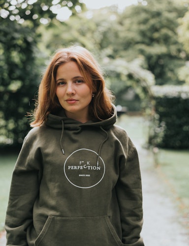 Olivegreen unisex hoodie