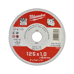 KAPSKIVA STD 125X1MM 200P