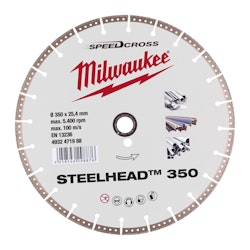 DIAMANTSKIVA DH STEEL HEAD 350