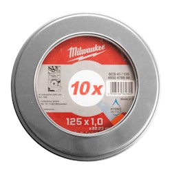 KAPSKIVA SCS41/125X1 TB 10P