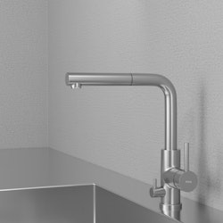 Köksblandare Primy Steel Vision D