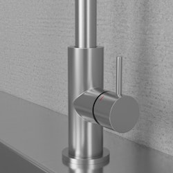 Handtag till blandare Steel Short bar 5 mm