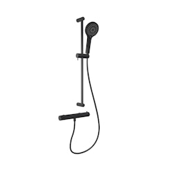 Svedbergs spika duschpaket svart matt 150cc