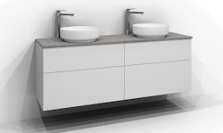 Svedbergs bänkskiva glimmer 160x45 dubbel