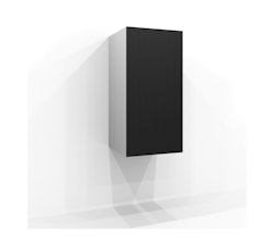 Svedbergs tvätt & tork dörr högskåp 122x60 svart ask