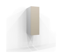 Svedbergs tvätt & tork dörr högskåp 122x40 sand