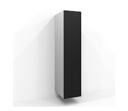 Svedbergs tvätt & tork dörr högskåp 180x40 svart ask
