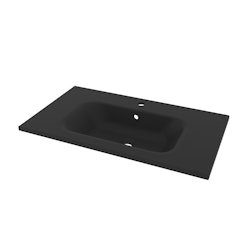 Svedbergs tvättställ sel 80x45 svart matt