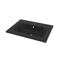 Svedbergs tvättställ sel 60x45 svart matt