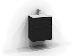Svedbergs poem underdel ram 50x35 svart ask 2låd push