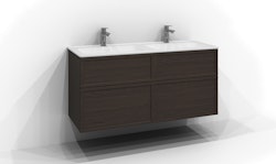Svedbergs poem underdel ram 120x45 brun ask 4låd